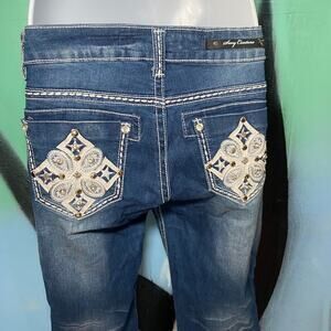 Y2k low rise bootcut jeans